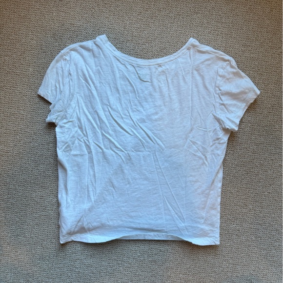 Vineyard Vines Surftee Solid White 100% Cotton t shirt Size xs - Picture 4 of 7